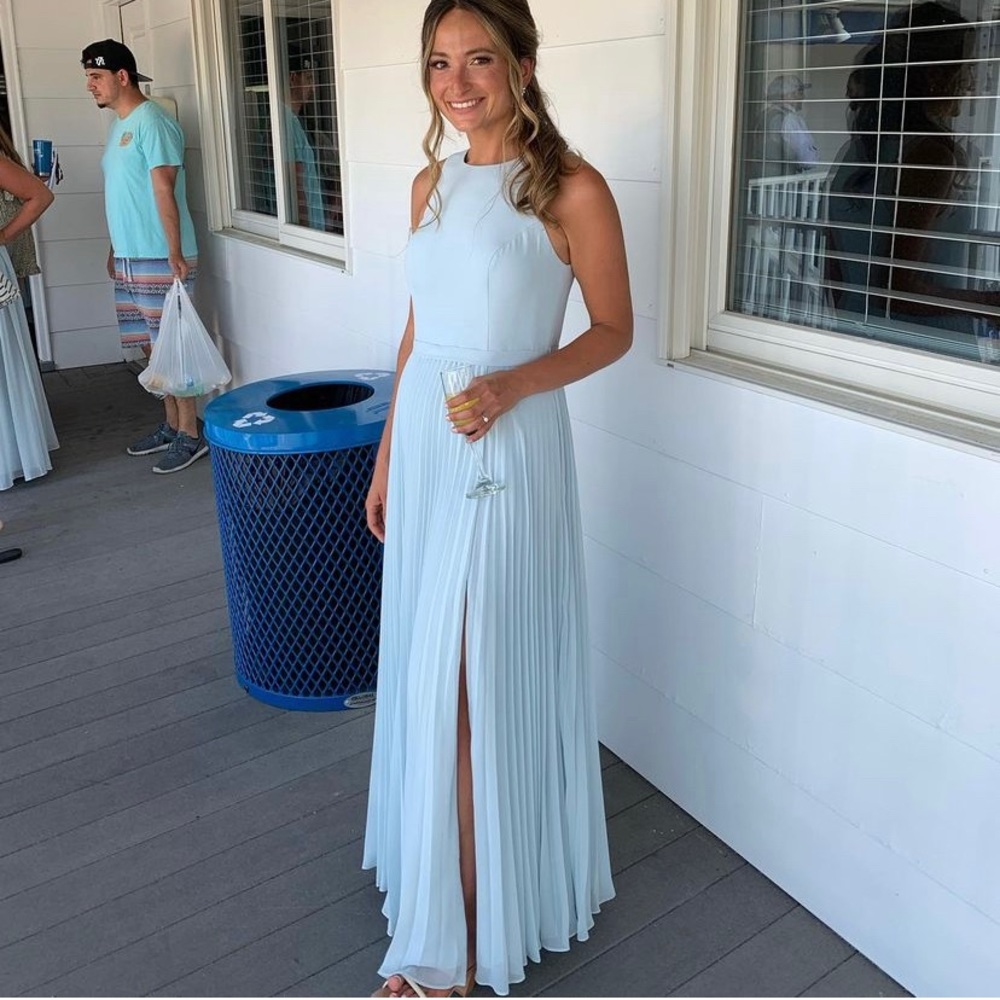 Azazie mist bridesmaids dress - Lindie